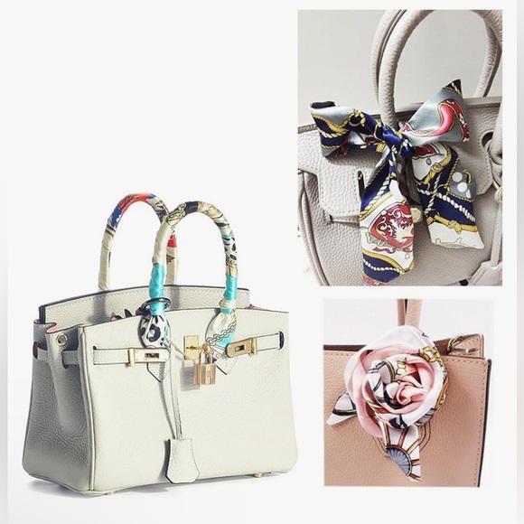 12 Scarves Perfect for Handbags New In Package (Mixed) - Picture 7 of 9